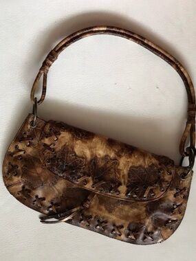 NWOT FACONDINI VintageLeather Handbag.Made inITALY